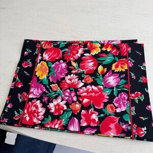 NWOT Colorful Placemats, set of 4, cotton reversable